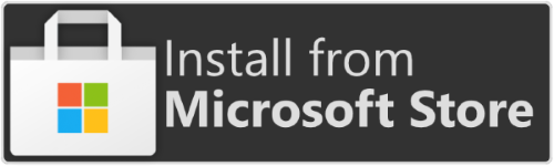 install from Microsoft Store icon